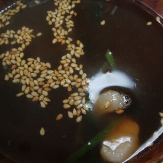 【焼肉と一緒に】韓国風わかめスープ
